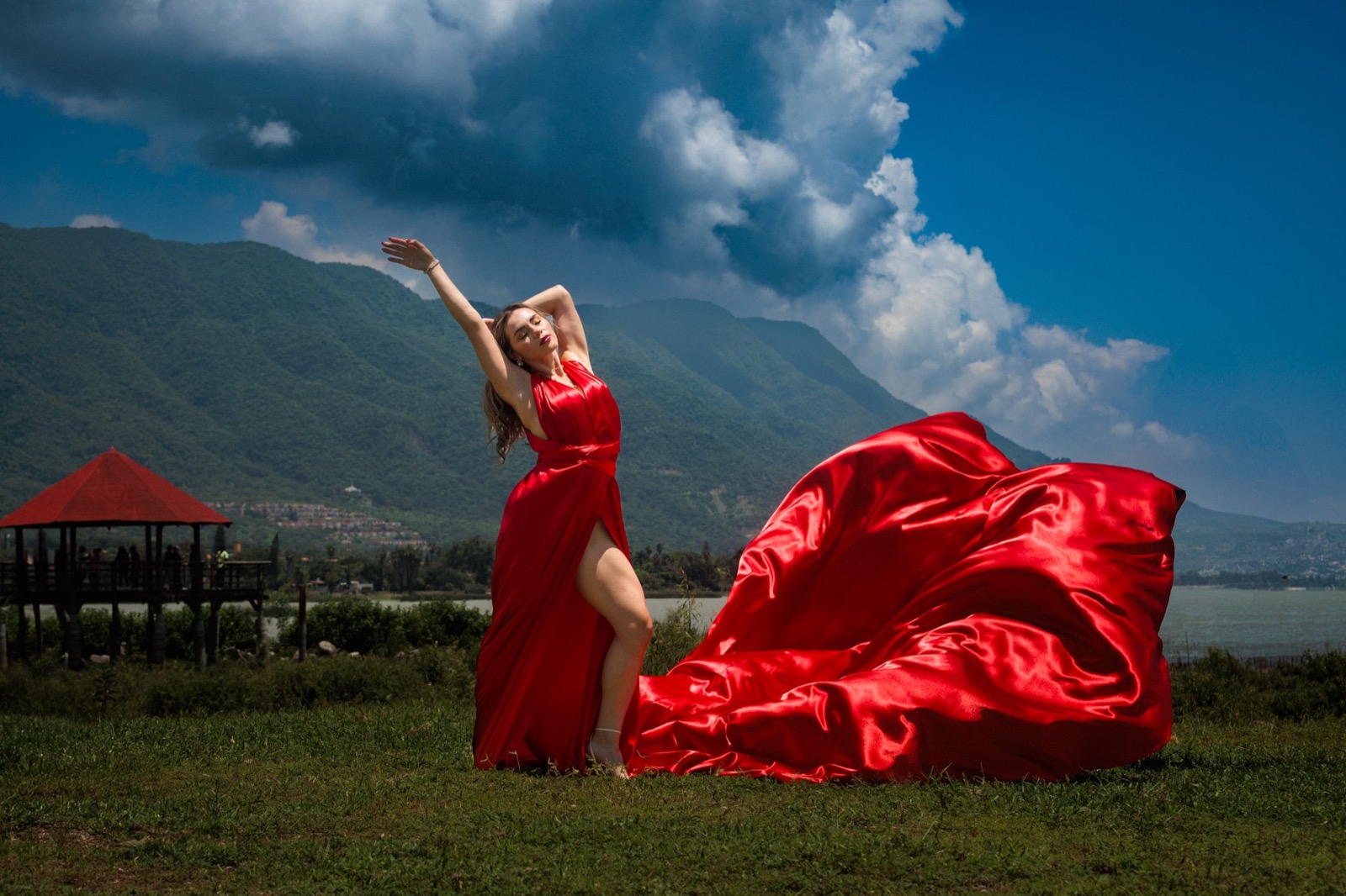 Flying Dress en Mirador de Jocotepec