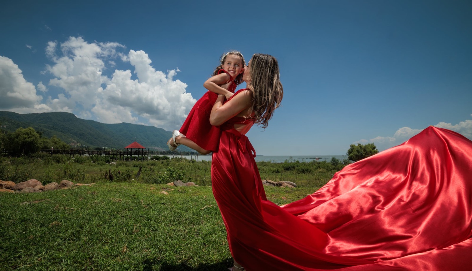 Sesión Madre e Hija Flying Dress
